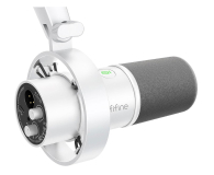 Fifine K688W Dynamiczny Mikrofon USB + XLR Biały - 1322120 - zdjęcie 3